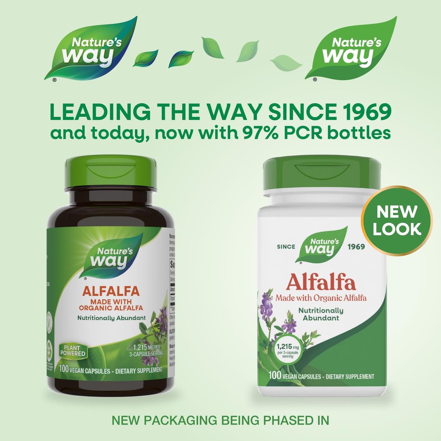 Nature's Way Alfalfa organic herbal ingredient information