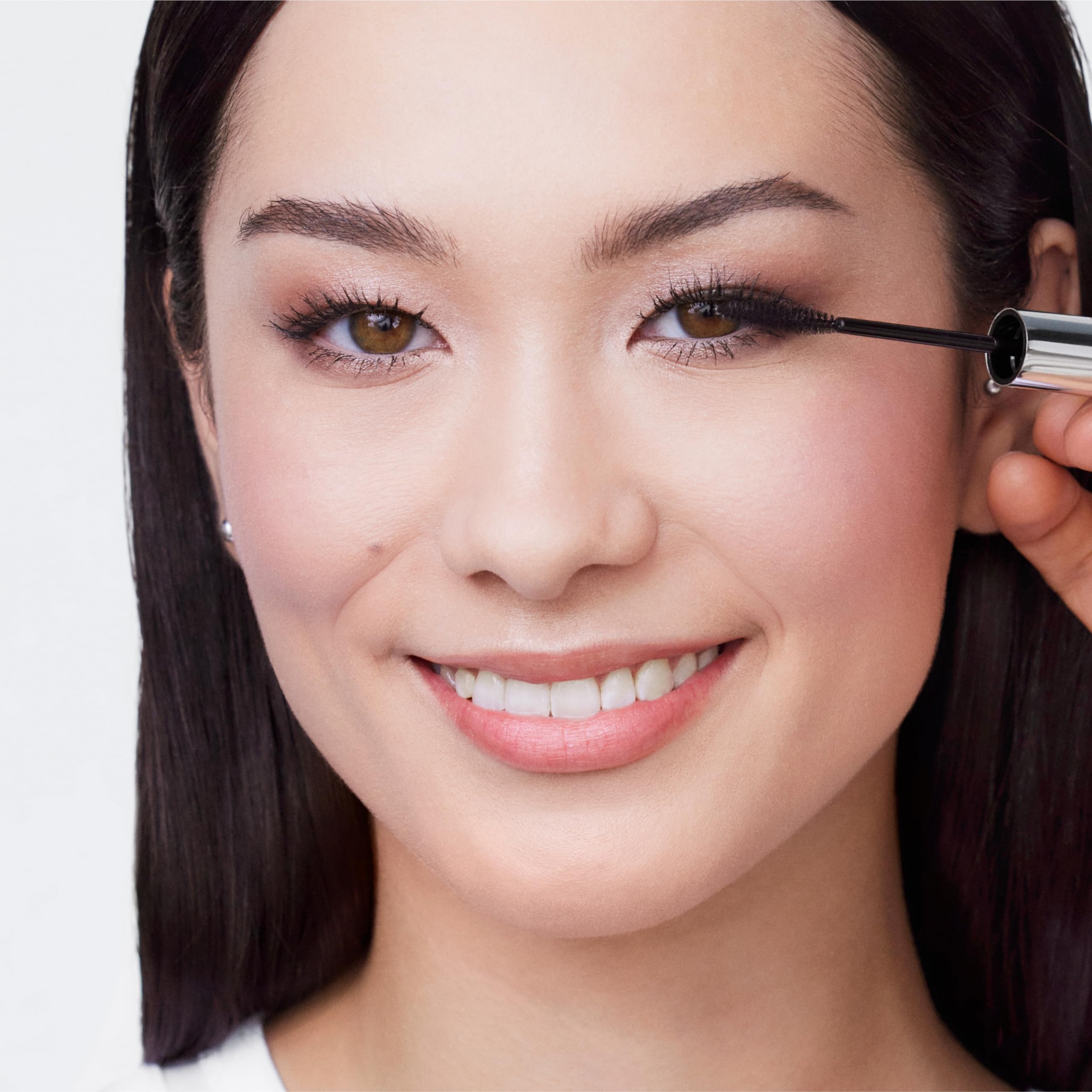 Side view of Clinique Lash Power mascara package highlighting the sensitive eye and allergy tested labels