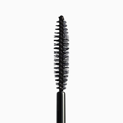 Smudge proof tubing mascara tube placed alongside its formal outer product packaging box
