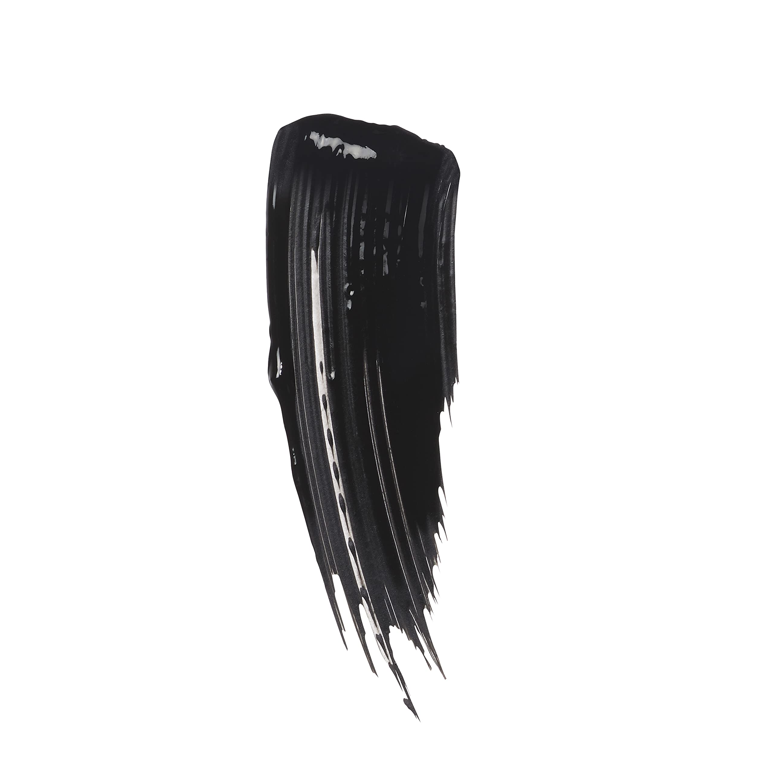 ILIA Fullest Volumizing Mascara classic black tube shown next to its violin-shaped applicator brush