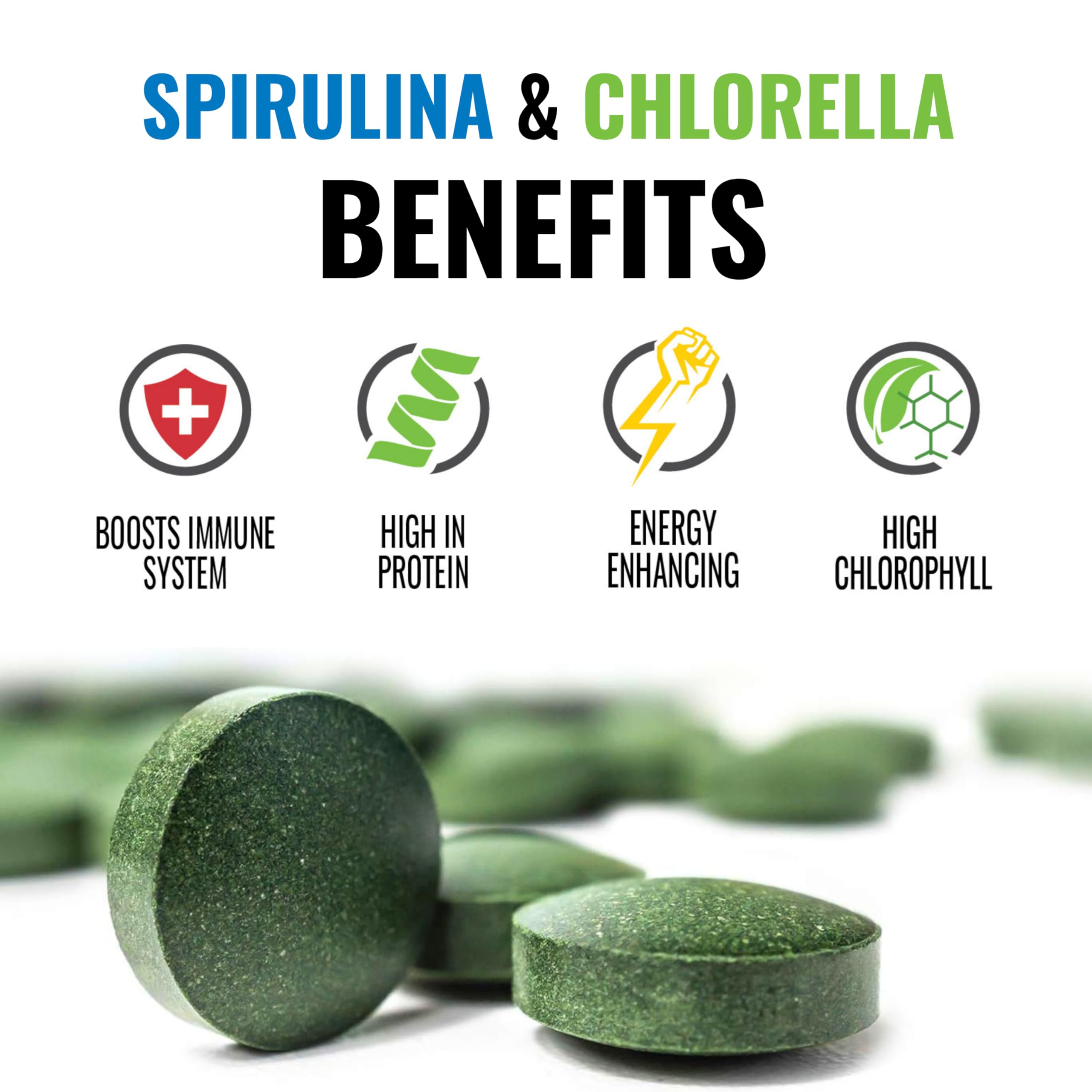 On Target Living 1000 tablets vegan superfood supplement label