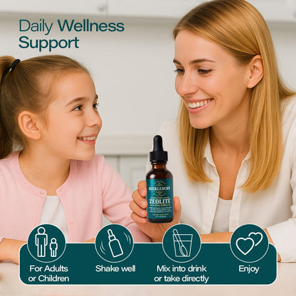 Bucklebury Zeolite 2 fluid ounce bottle size comparison