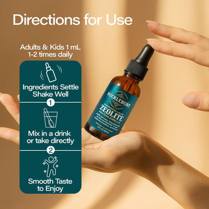 Ingredients list for Bucklebury Zeolite and Chlorella