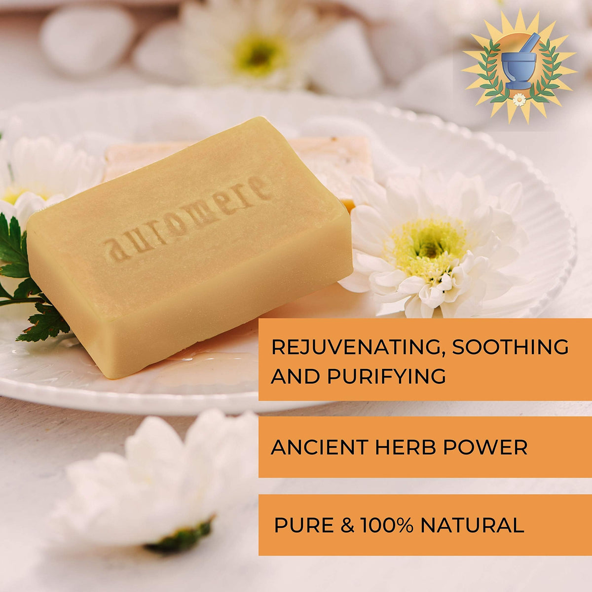 Auromere soap variety pack zero waste packaging