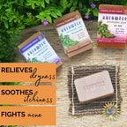 Auromere soap variety pack top view