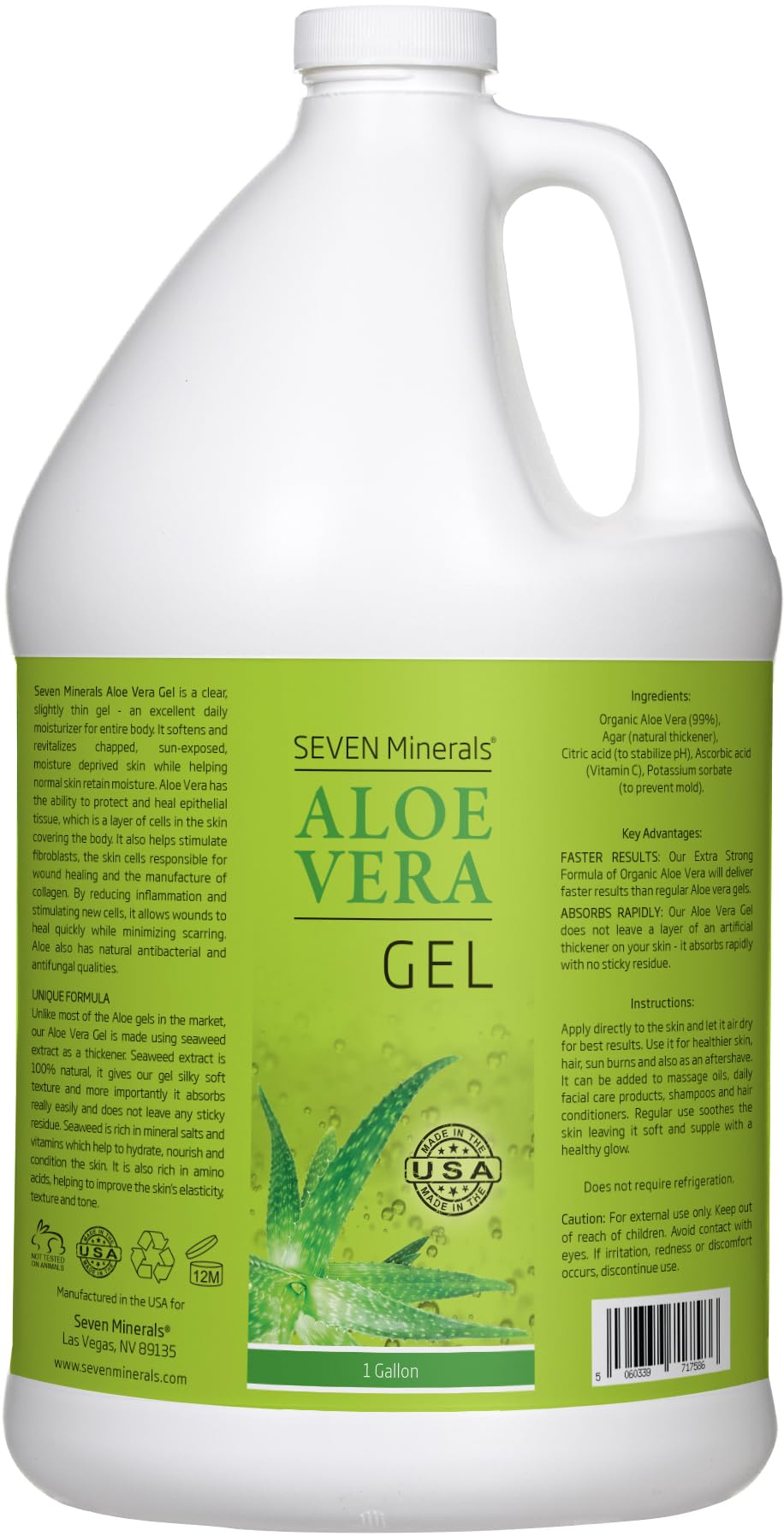 Texas grown pure aloe liquid for customized DIY skincare and natural hair care routines