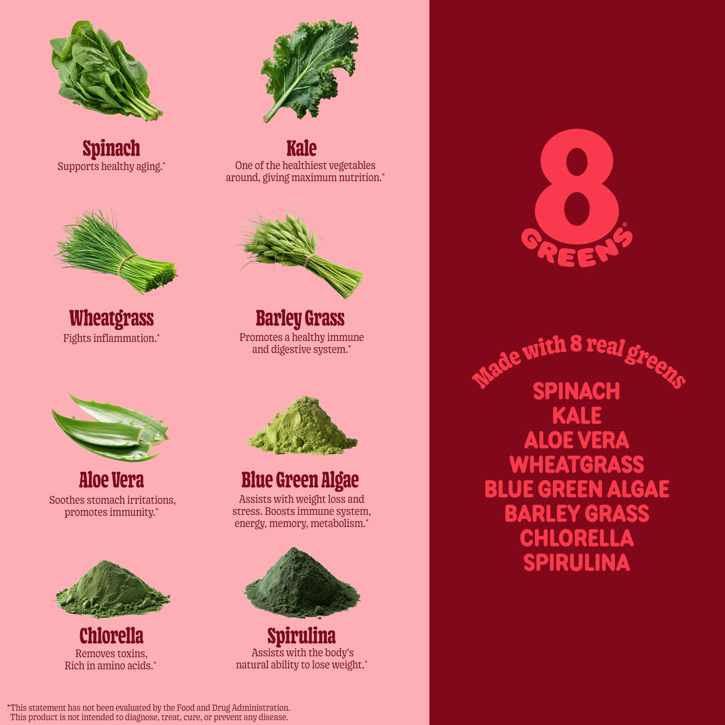 8Greens vegetable-based superfood gummies for daily energy