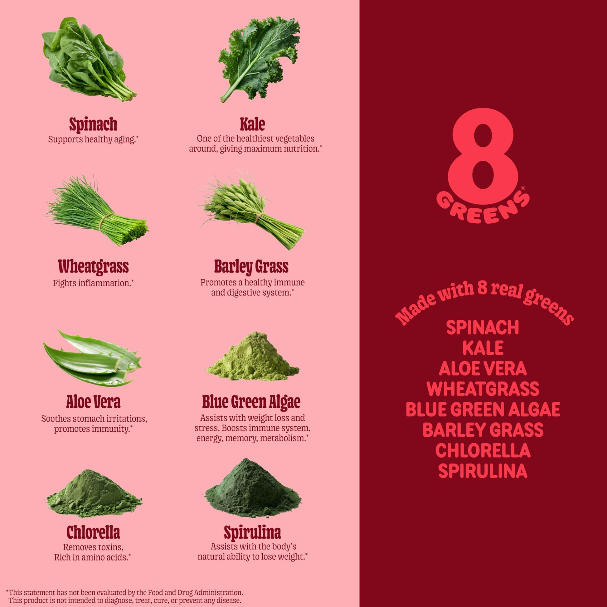 8Greens vegetable-based superfood gummies for daily energy