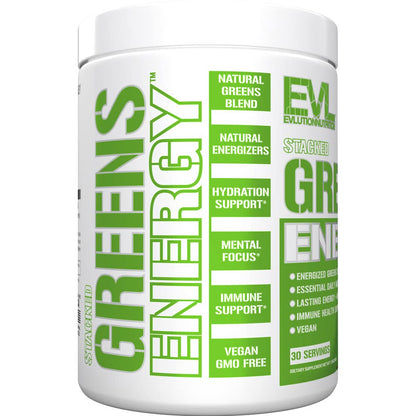 Evlution Nutrition Orchard Apple greens powder mixing with water
