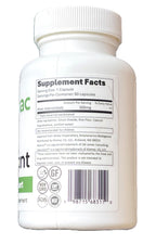 Alomac Aloe macroclada vegan capsules side view