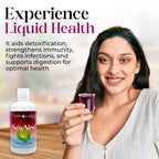 Premium USA imported SeaAloe liquid whole food supplement for immune and thyroid support.