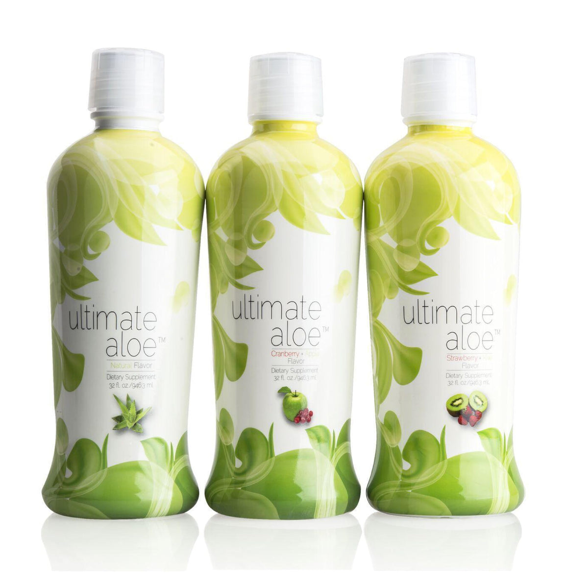 Back of pack information for Ultimate Aloe supplement