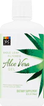 365 by Whole Foods Market Aloe Vera Gel 32 fluid ounces packaging