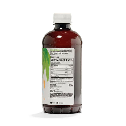 Side profile of 365 Whole Foods Market Aloe Vera dietary supplement