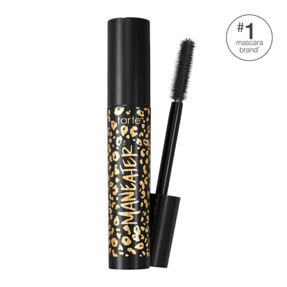 Tarte Maneater Mascara custom brush showcasing over 500 bristles for volume