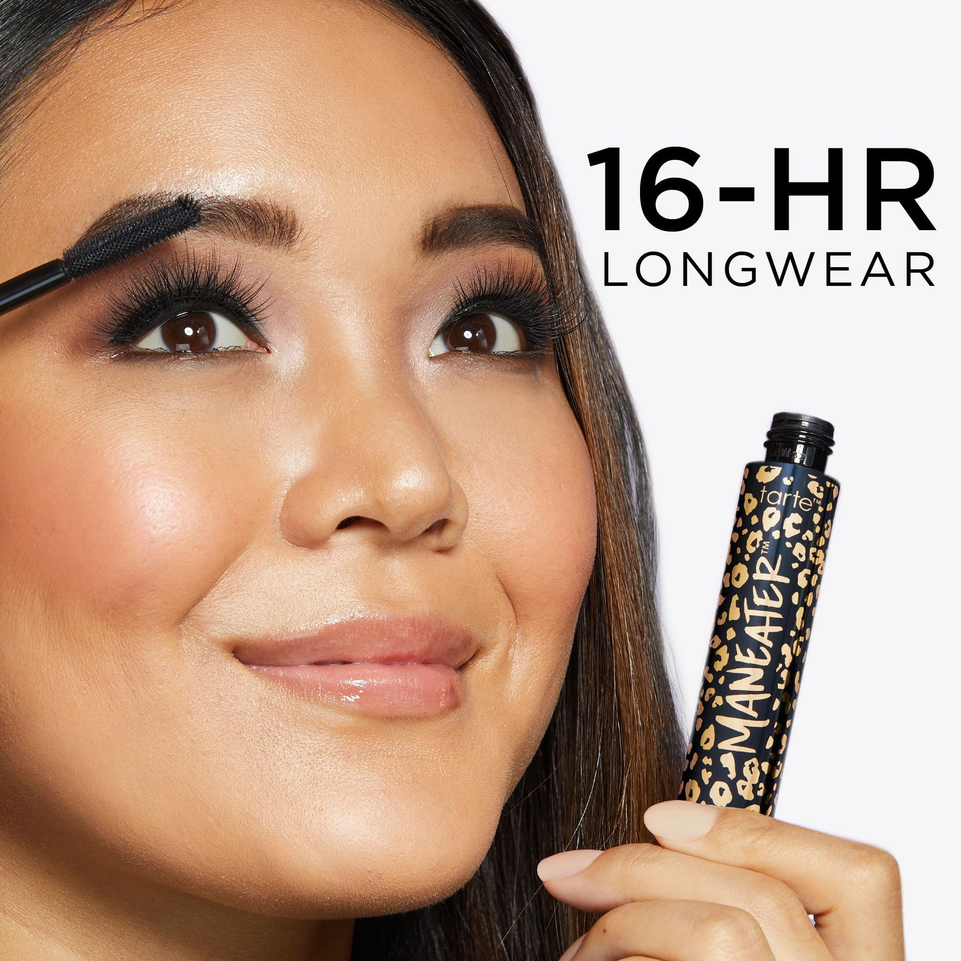 Authentic USA imported Tarte eye makeup packaging side details and sizing