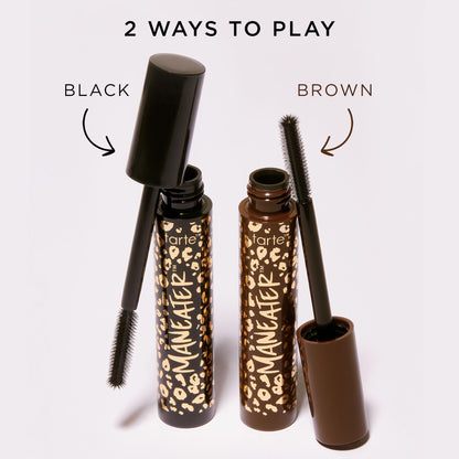 Premium imported Tarte cosmetics collection featuring the voluptuous black mascara