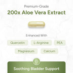 Aloepath bladder and pelvic wellness bottle side view