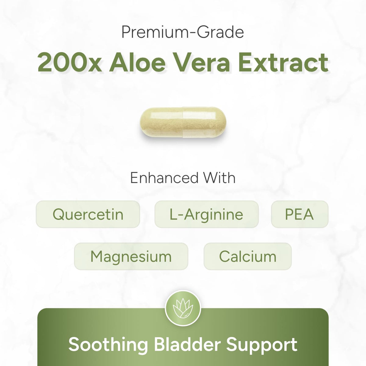 Aloepath bladder and pelvic wellness bottle side view