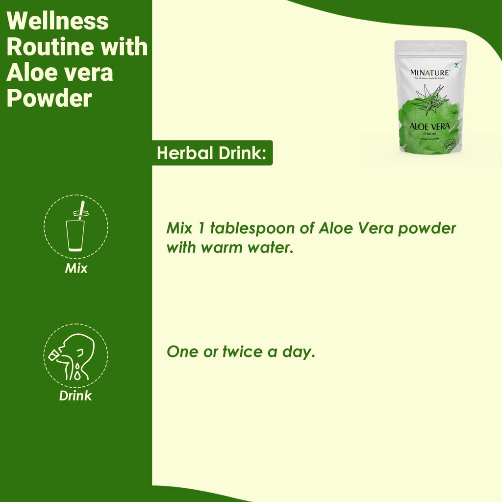 Fine texture of pure aloe barbadensis powder