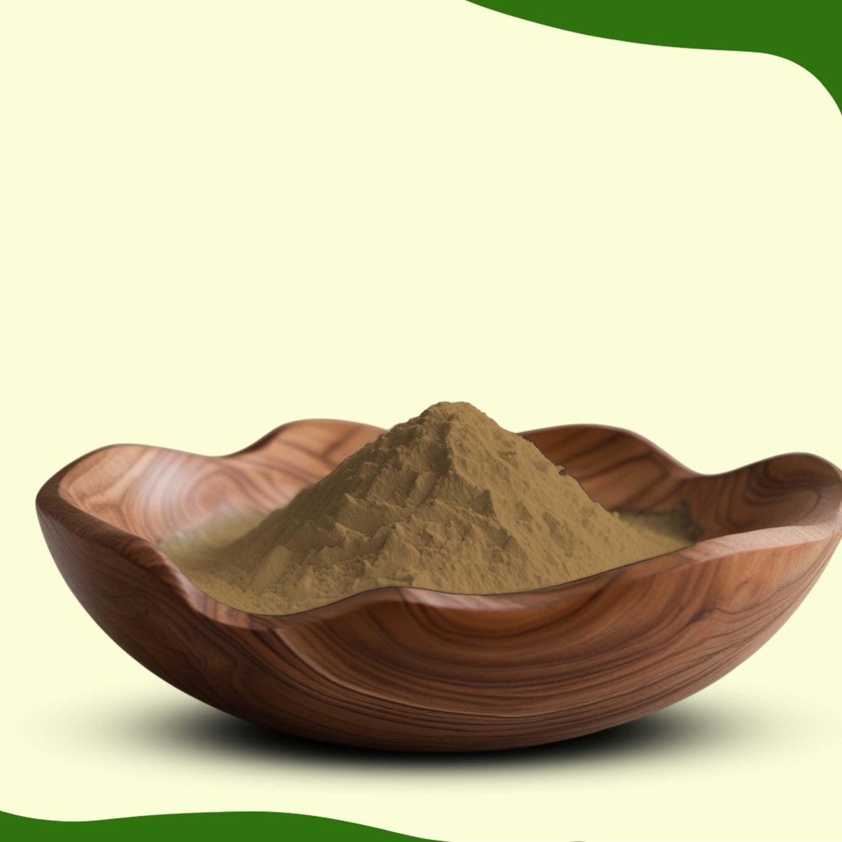 Natural aloe vera powder for skincare application