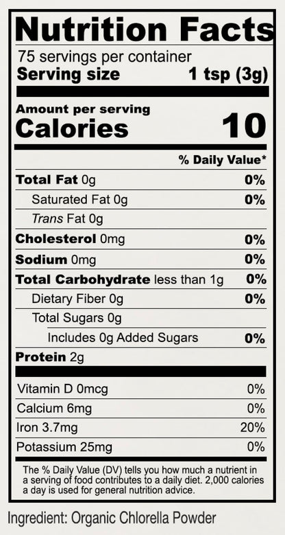 Anthony's organic superfood powder texture
