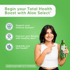 Premium USA imported Univera aloe vera juice bottle packaging