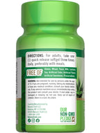 Authentic Natures Truth Aloe Vera imported supplement bottle