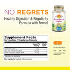 Nature's Life Aloe Vera Inner Leaf supplement facts label