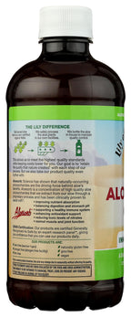 Authentic imported USA packaging of Lily of the Desert aloe vera digestive formula