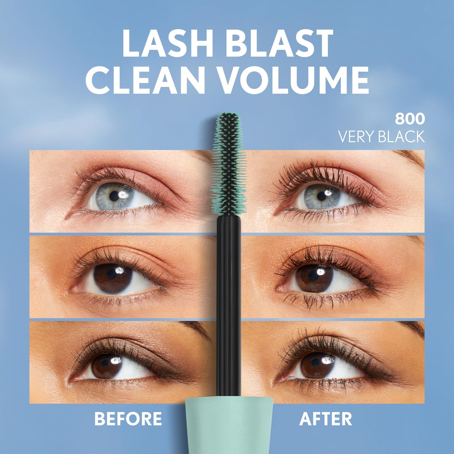 Clean formula mascara infused with argan and marula oils