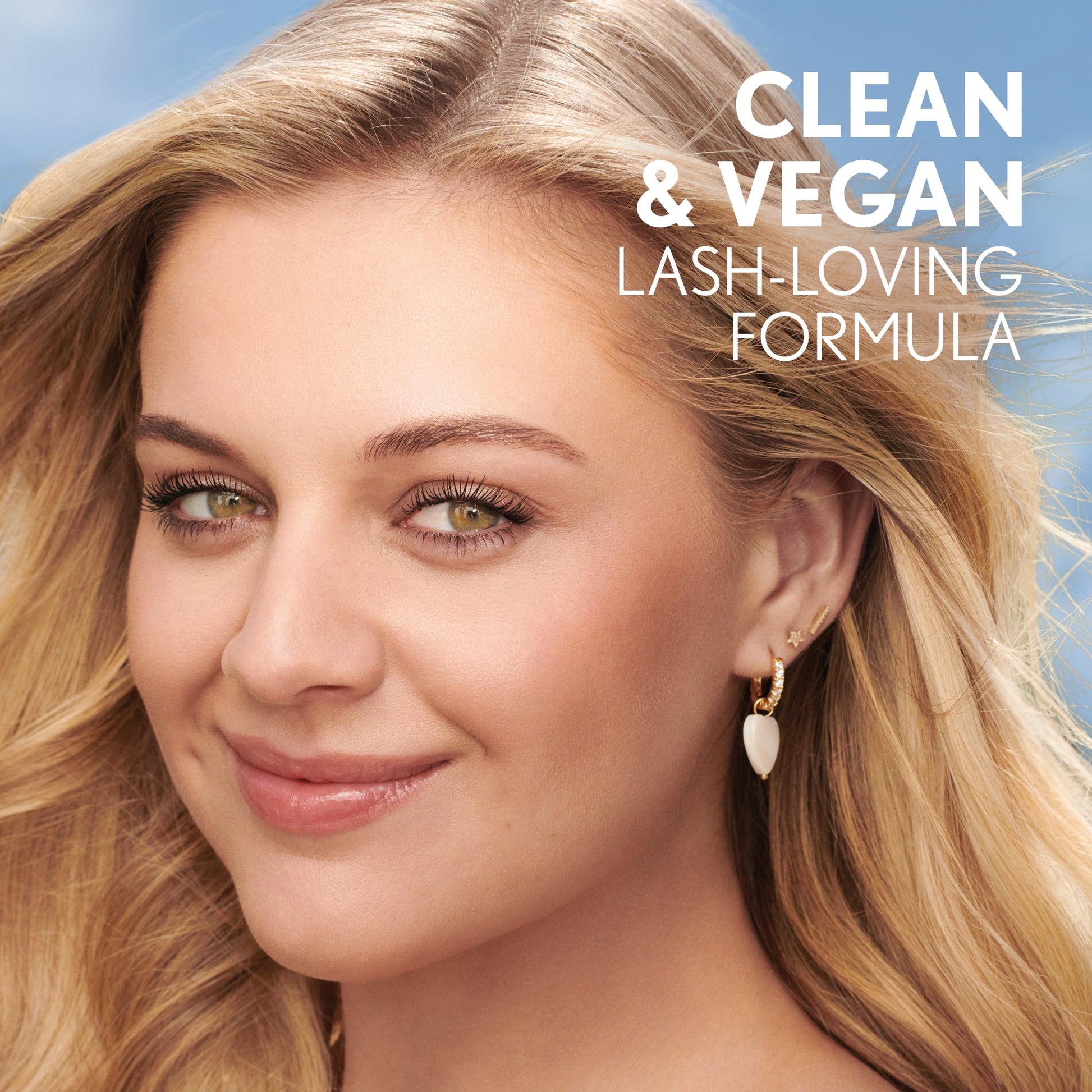 Clump free volumizing cosmetic tube for high impact eyelashes