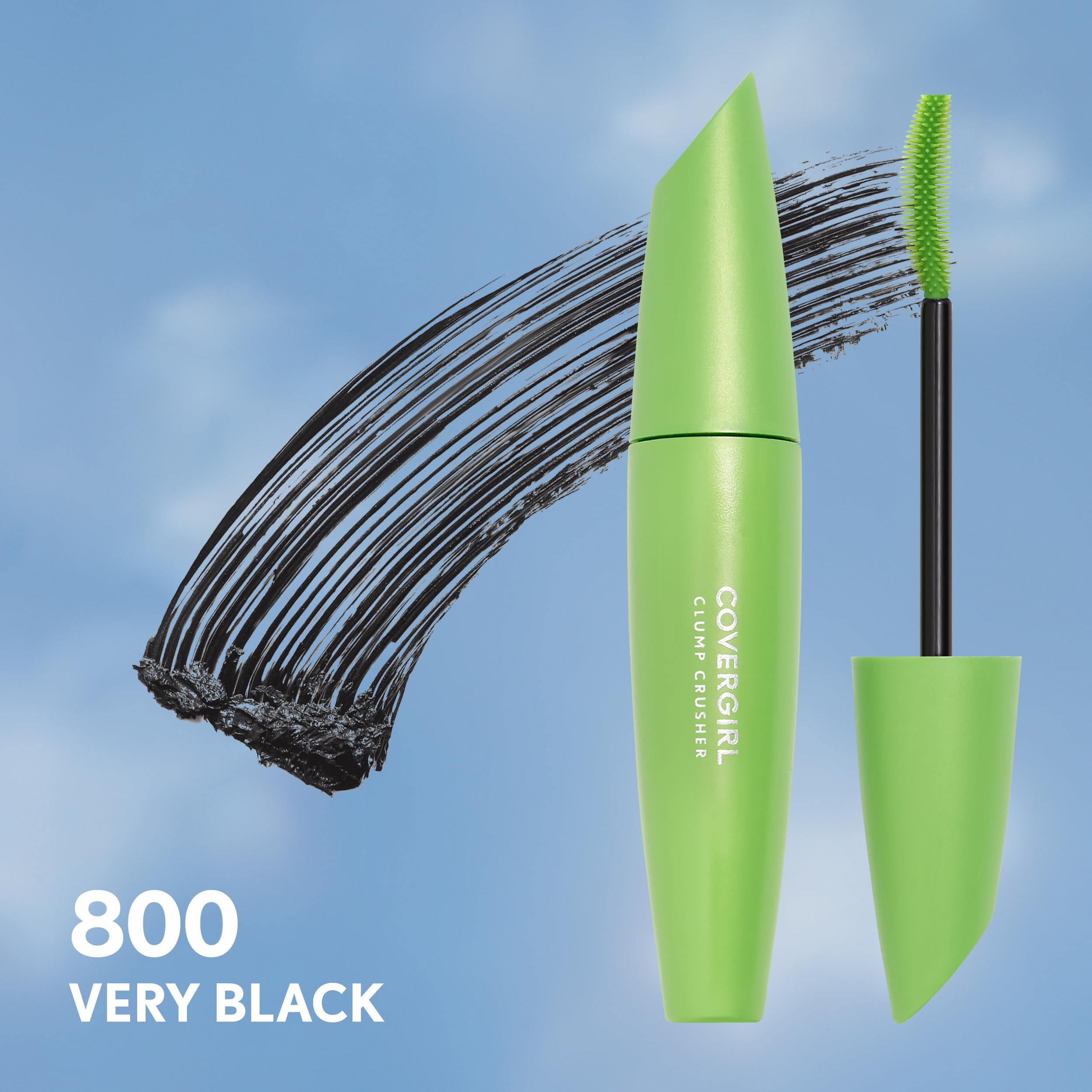 Covergirl curved applicator brush close up view