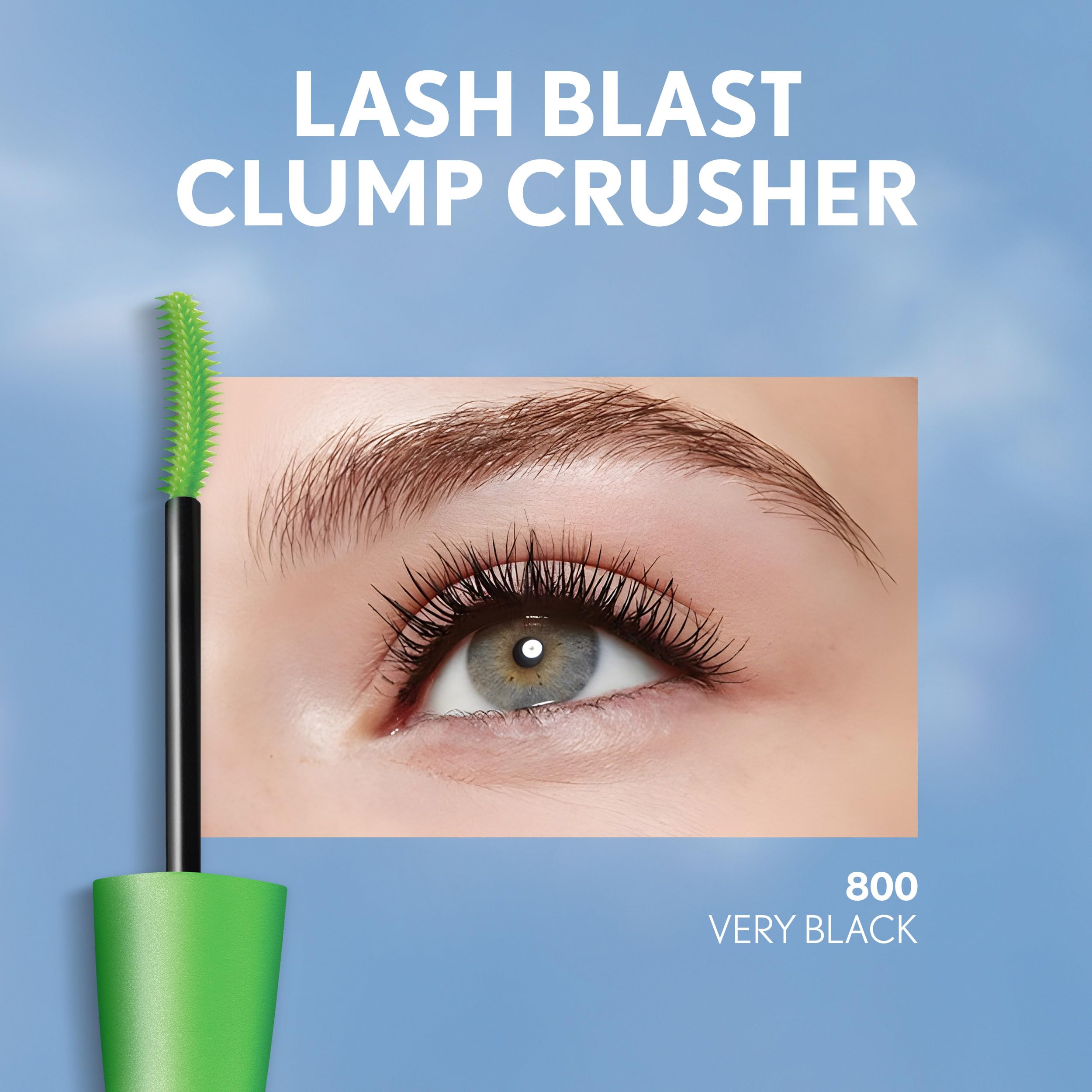 Covergirl imported volumizing mascara bottle angle view