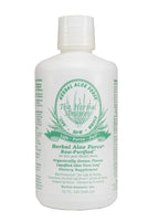 Authentic imported USA Herbal Answers Aloe Force bottle showcasing non laxative and gluten free certifications