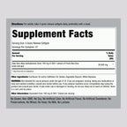 Piping Rock Aloe Vera supplement facts label detail
