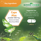 Botanic Choice Aloe Vera capsules digestive health supplement