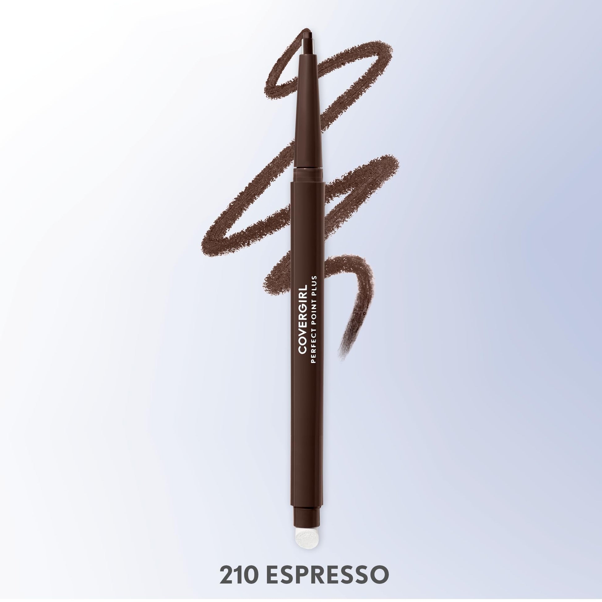 CoverGirl self sharpening eyeliner pencil cap off view