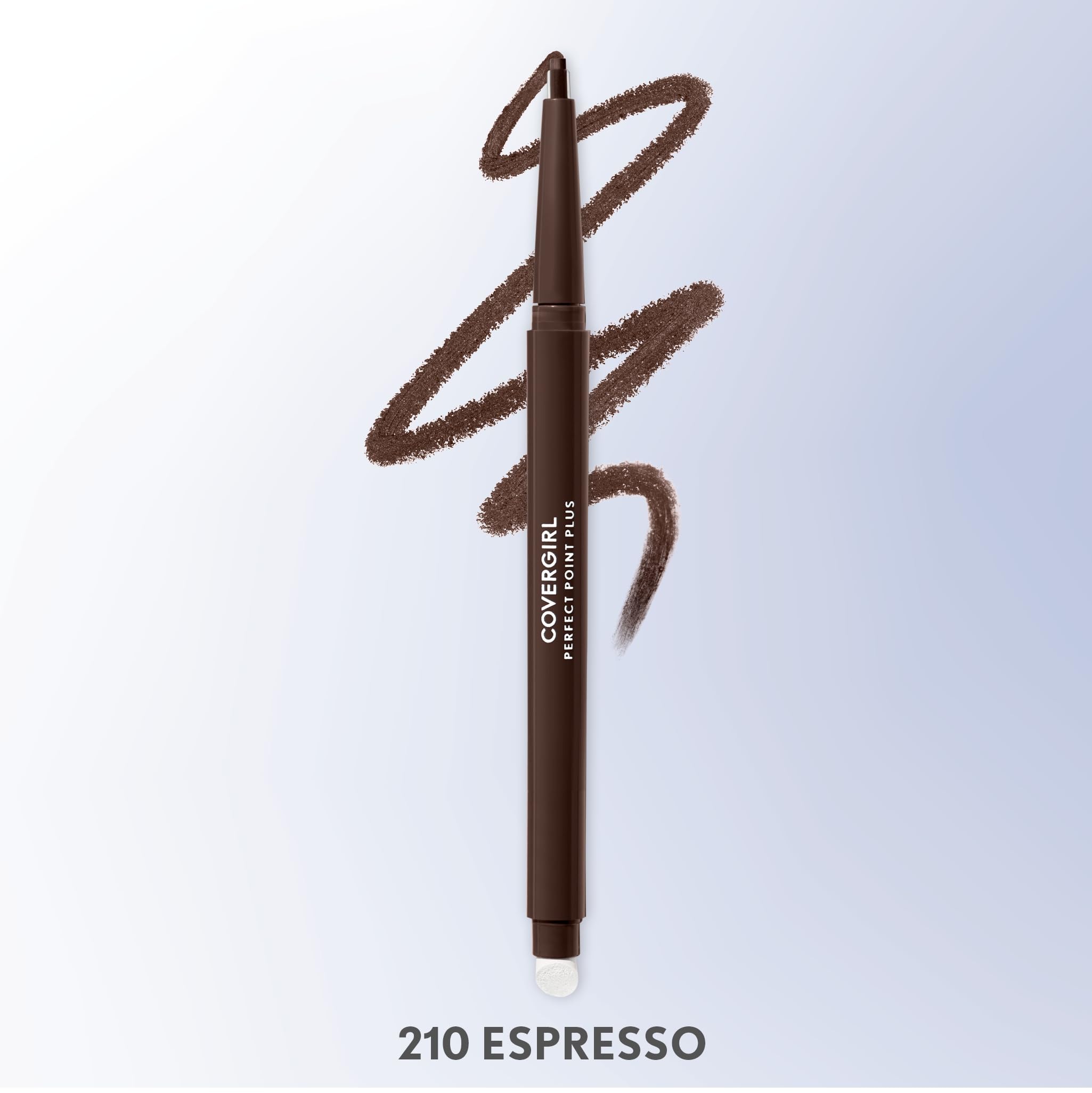 CoverGirl self sharpening eyeliner pencil cap off view
