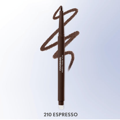 CoverGirl self sharpening eyeliner pencil cap off view