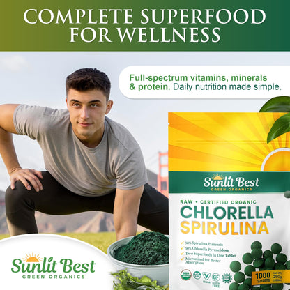 Sunlit Best Green Organics brand seal of quality