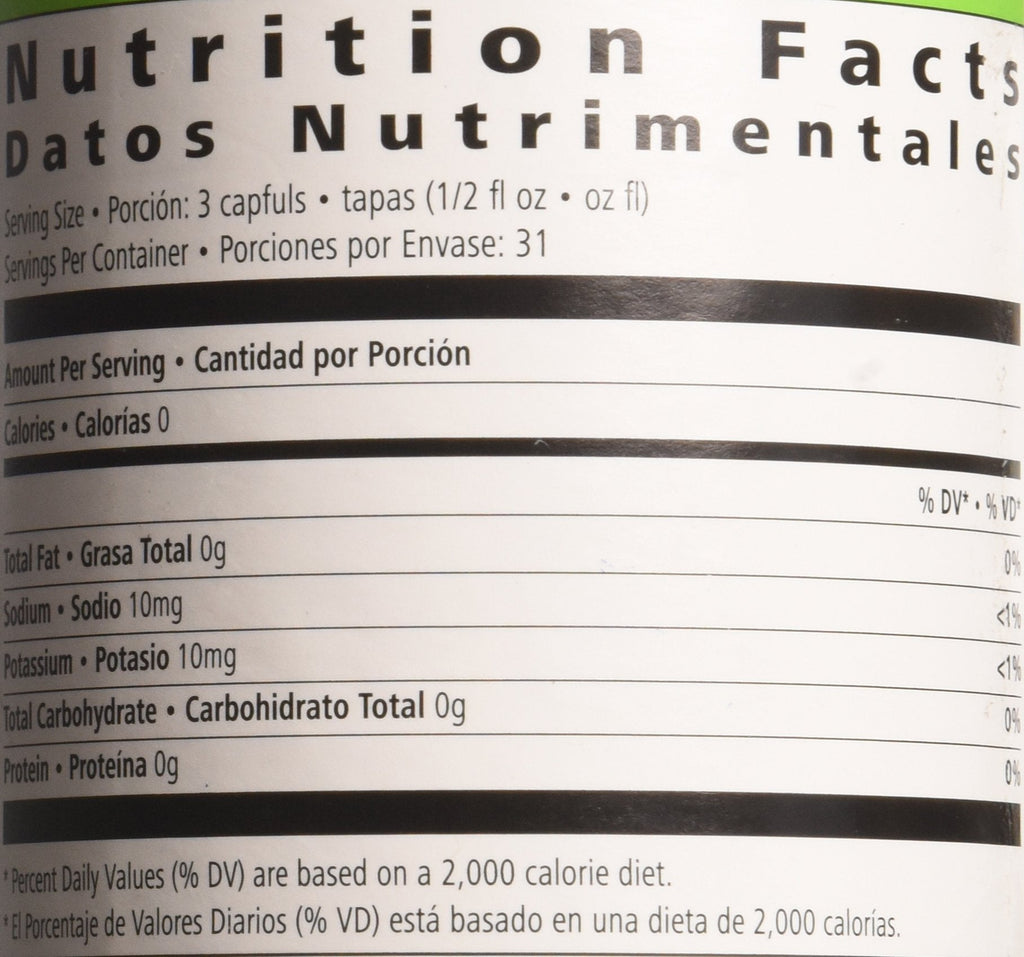 Mixing instructions for Herbalife Aloe Mango drink