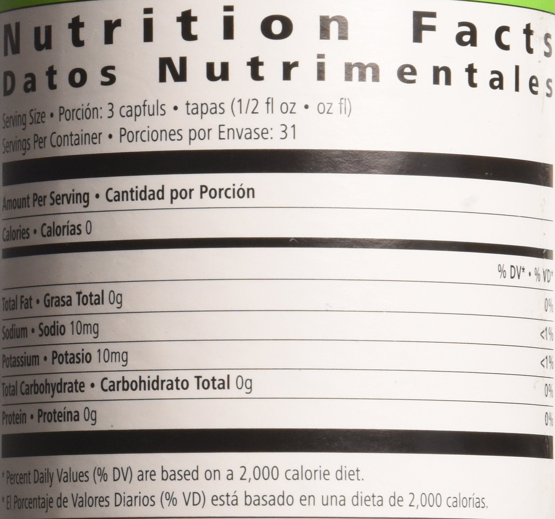 Mixing instructions for Herbalife Aloe Mango drink