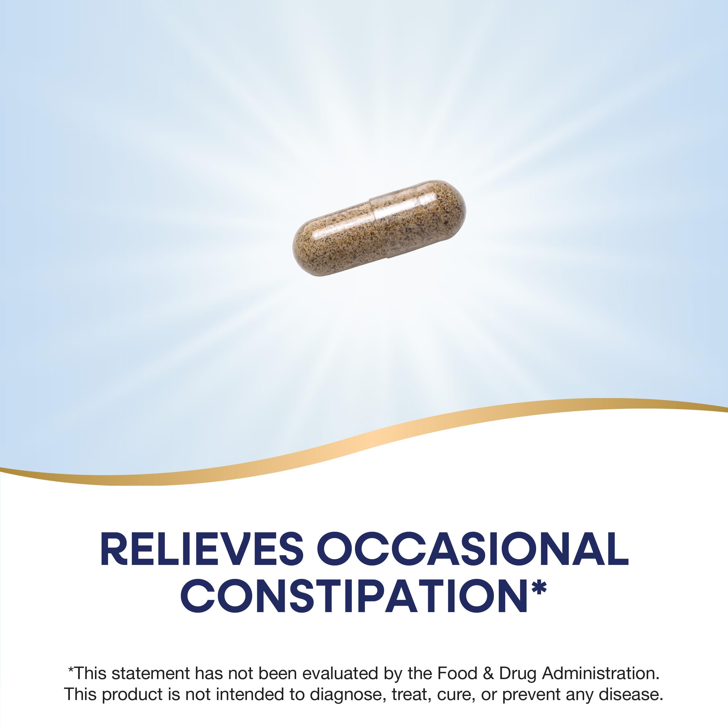 Nature's Way Aloelax herbal supplement bottle displaying ingredient list and 275 mg proprietary blend details