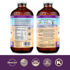 Lily of the Desert organic aloe vera juice bottle with bonus sachet