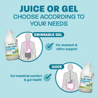 Land Art aloe vera juice 64 fluid ounce bottle size comparison