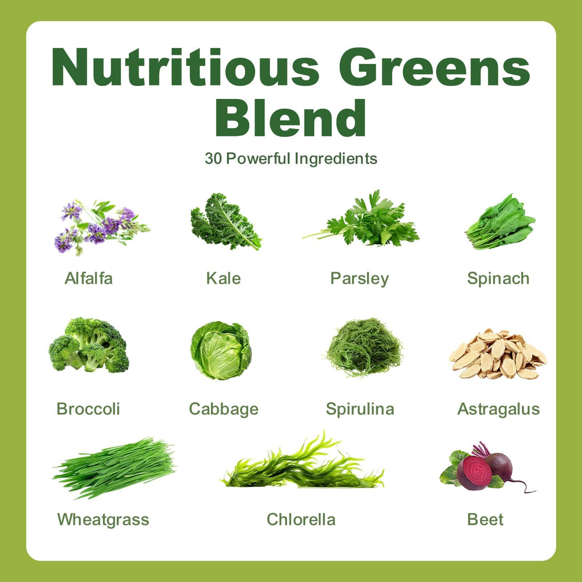 Hand holding Tecepec Greens Daily superfood supplement gummies