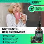 Fast absorbing wellness supplement bottle for internal body deodorant and liver detoxify application