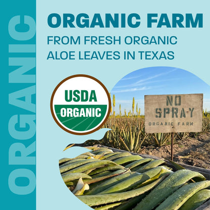 Land Art unflavored aloe vera juice for digestive health