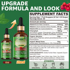 LILICARE liposomal chlorophyll superfood supplement with organic spirulina ingredients.